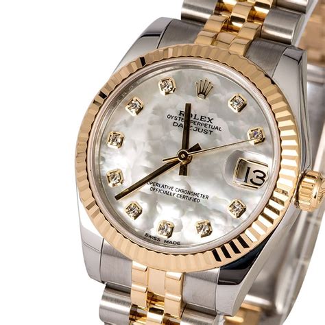 rolex mother of pearl dial